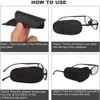 Y8HM 6 Pairs Non-Woven Fabric Eye Patches, Medium and Large