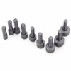 9-Piece Metric Nut Driver Bit Set for Hex Nuts and