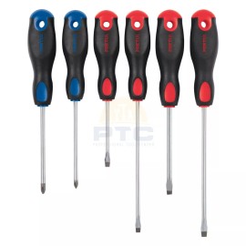 Pretul JD-6BP Set of 6 Comfort Grip handle screwdrivers