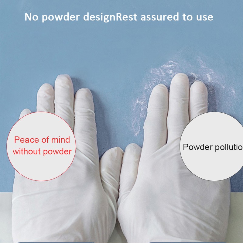100pcs Disposable PVC Gloves High Elastic Gloves for House Cleaning