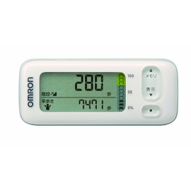 Omron HJA-400-W Activity Meter, Calorie Scan, White