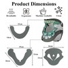 EHRBGK Aspen Vista Replacement Cervical Collar Pads - Medical Replacement