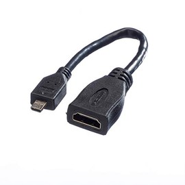 VALUE HDMI HS Kbl Eth. 6 Double Female/Male 0,15 M