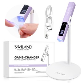 Saviland U V Lamp for Gel Nails (Purple)