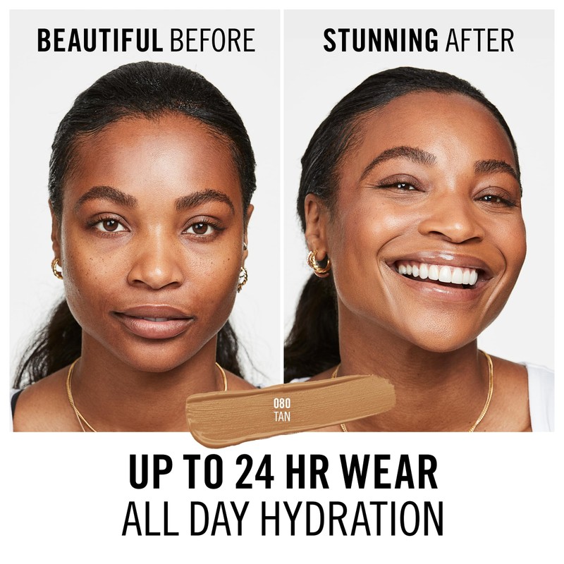 Rimmel London, Multi-Tasker Concealer, 080 Tan, Crease-Proof, Transfer-Proof, Waterproof, Up