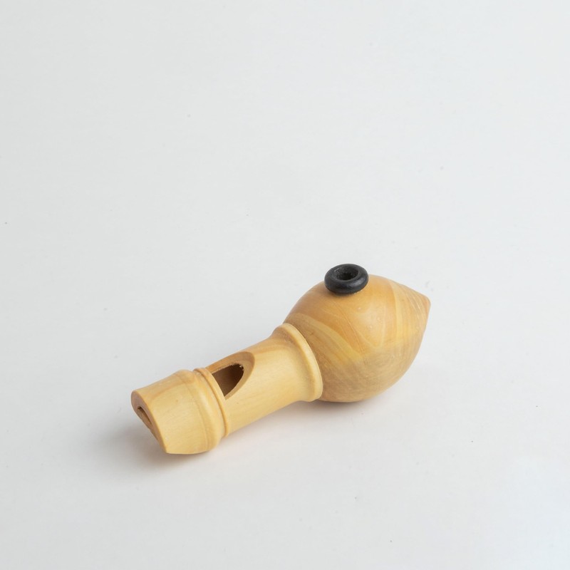 KOOKOO Cuckoo Bird Whistle, Handmade Wooden Whistle for Nature Sounds,