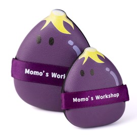 Momo's Workshop Makeup Sponge Puff, Face Sponge for Foundation & Concealer, Makeup on Details Targeted, Travel Friendly & Reusable 2pcs