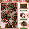 30 Pcs 4 Inch Christmas Bows for Gift Wrapping, Red