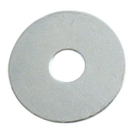 Merriway BH06124 (100 Pcs) Penny Repair Mudguard Fender Washer 19 mm Diameter x 6 mm Hole - Pack of 100 Pieces