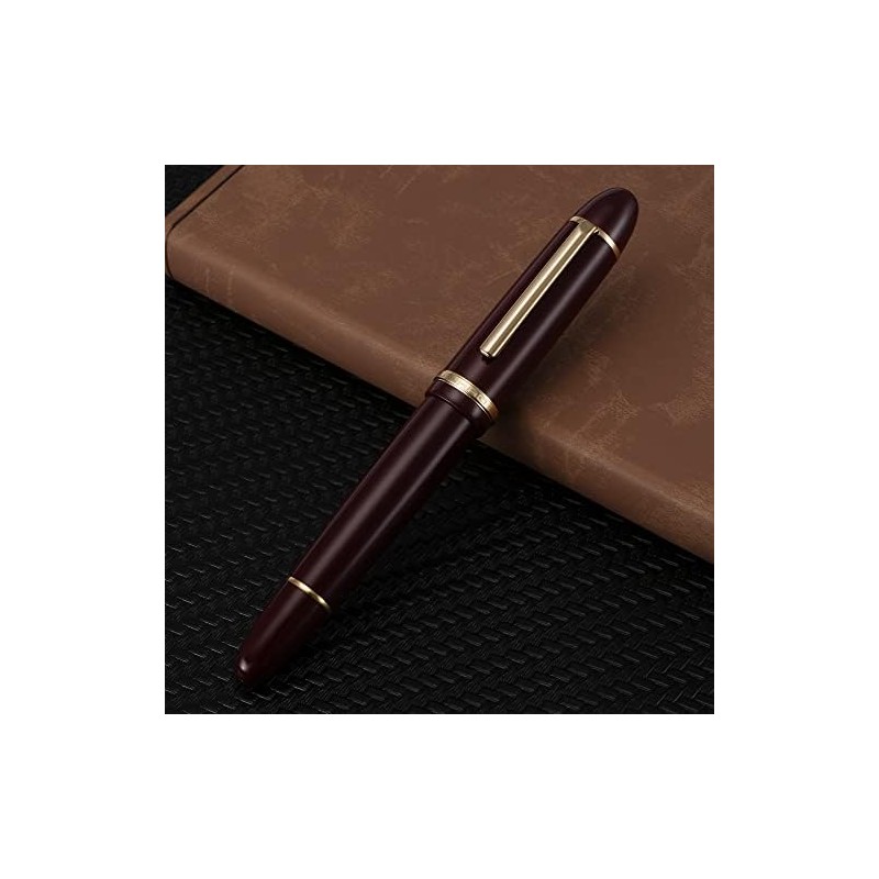 Jinhao X159 - Pluma estilográfica de punta extrafina, color rojo