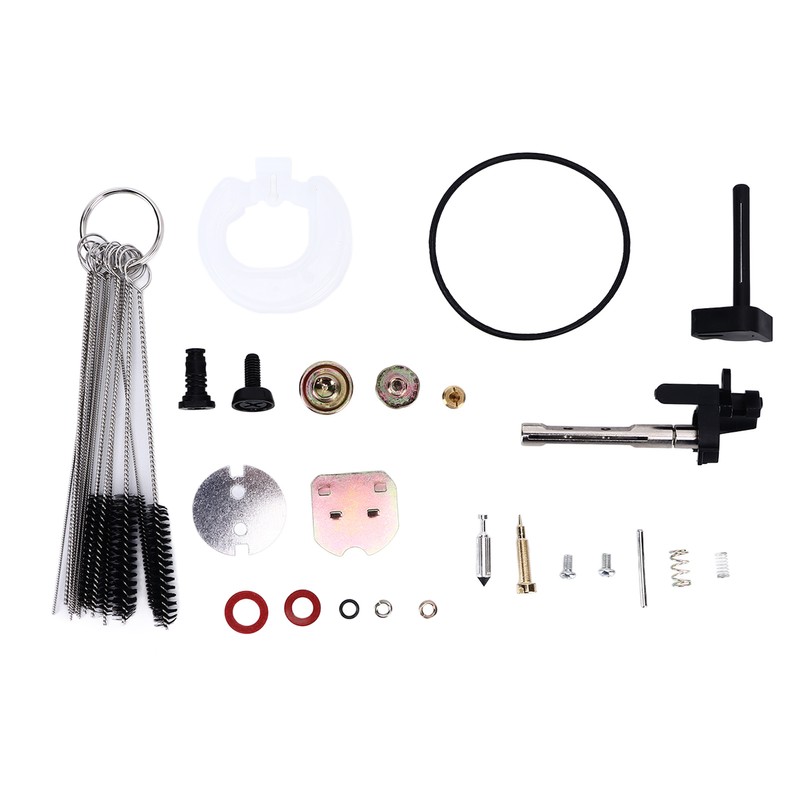 Carburetor Rebuild Repair Kit Cleaning Brush Set Rubber Metal ABS