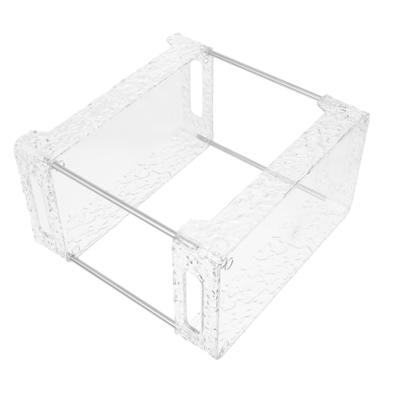 WOONEKY Bathroom Vanity Organizer Countertop 2-Tier Kitchen Spice Rack Countertop