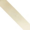 Abbaoww 1 Inch 50 Yards Solid Ivory Grosgrain Ribbon Striped