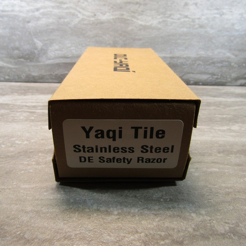 Yaqi Tile Stainless Steel DE Safety Razor
