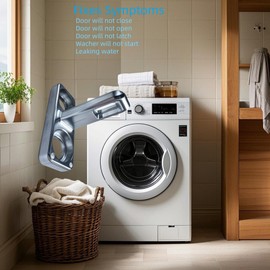 5304505088 for Electrolux Washer Door Latch EFLS627UIW2, EFLW317TIW0,EFLW417SIW0,EFLS517SIW0,EFLS617SIW0, AP6031188, 4452319, PS11766033 Washer Door Strike for Frigidaire