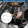 Hihaha No.12664357 Valve Cover Gasket for GMC Terrain 6 Cyl