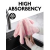 Fantasticlean Microfiber Cleaning Cloth Roll -90 Pack, Tear Away Microfiber