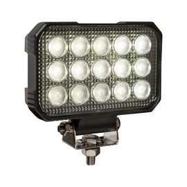 Buyers Products 1492196 Ultra Bright 6 Inch Wide Rectangular LED Flood Light, 9000 Lumens, Fog Light, Light Bar for ATV, UTV, Work Trucks and Trailers, Utility Truck, Off Road, Clear
