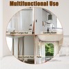 Tension Rod For Clothes Extendable Curtain Pole No Drill Adjustable