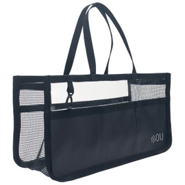 SOU by RAKUSE Gym Bag, Spa Bag, Sauna Bag, Hot Spring Bag, Compact, Black, Waterproof, Small, Black