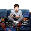 Basketball Blanket Gifts for Girls Boys Kids Team Basketball Lovers,Flannel