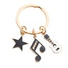 scicent Music Keychain Guitar Decor Wallet Key Chains Piano Music