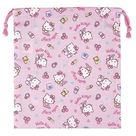 高波クリエイト 巾着 [ キャラクター / 小物入れ ] ハローキティ Mサイズ 111040
