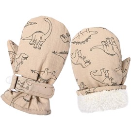 Children's Winter Ski Gloves Waterproof Mittens Gloves Snow Gloves Windproof Warm Fleece Skiing Snowboard Riding Running Gloves Children's Gloves for Girls Boys 2-8 Years