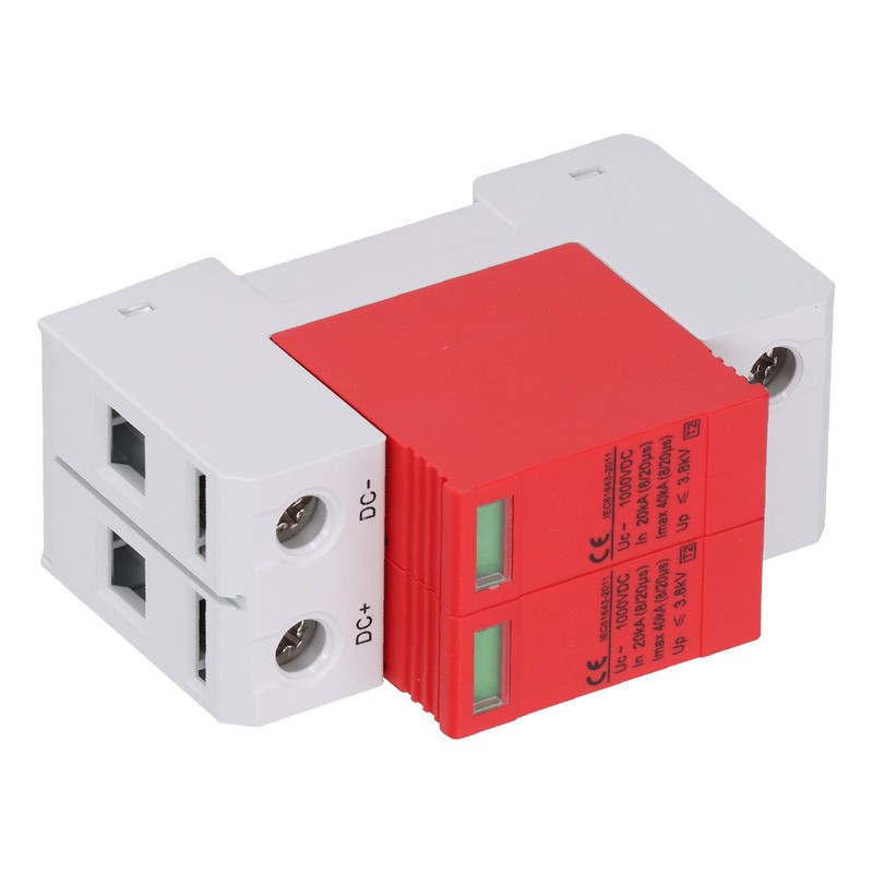 Surge Protective Device 2P 40KA 1000V PV Voltage Protection Arrester