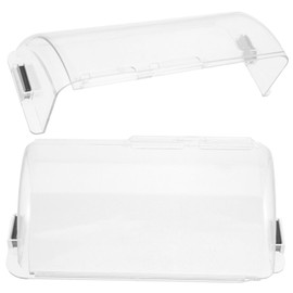 LALAFINA 2pcs Adjustable Air Vent Deflectors for Home Efficient Air Conditioning Vent Covers Redirect Under Furniture Durable Design for Comfortable Living Spaces