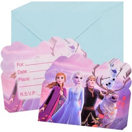 Invitations Cards, 30PCS Kids' Party Invitations and Envelopes Birthday Invites Party Invites Kids Theme Party Invitations Birthday Cards Birthday Party Supplies