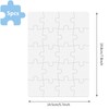 Thinp Pack of 5 Heat Transfer Puzzle Pieces Blank Puzzle
