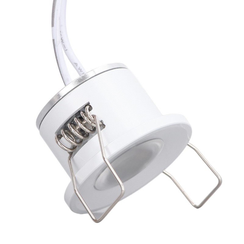 Small LED Spot Lights 28mm Hole Recessed Mounting Mini Display