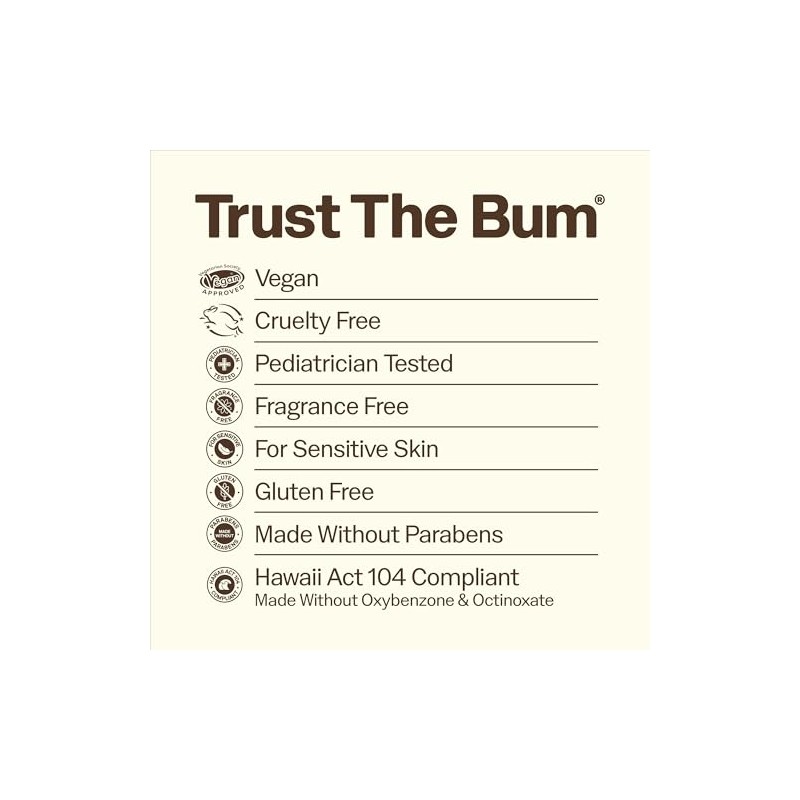 Baby Bum Protector solar mineral, en barra, para la cara