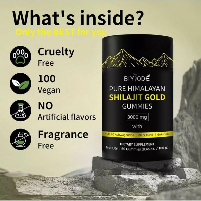 Set of 3 Altai Shilajit Resin Highly Concentrated | 3