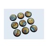 Micro Art Studio Round Wide Lip Arcane 30mm Bases (5)