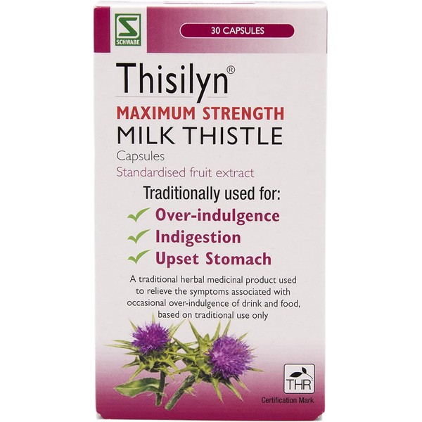Schwabe High Strength Milk Thistle - Thisilyn Maximum Strength -