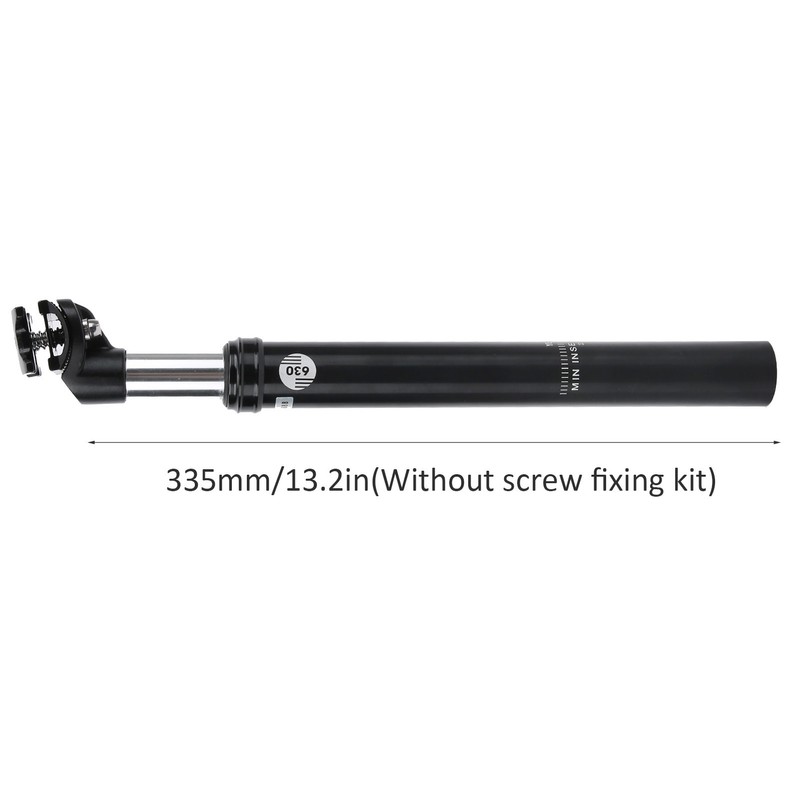 31.6MM Mountain Bike Suspension Seatpost Aluminum Alloy Shock Absorbers Saddle