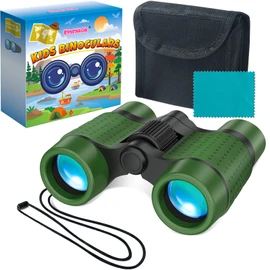 Binoculars Kids, Toys 3-10 Year Old Boy Gifts, Kids Telescope Outdoor Toys for Sports and Outside Play, Educational Learning Toys Gifts for 3 4 5 6 Year Old Boys(Green)