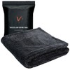 VIKING V+ Premium Microfiber Towel for Car Drying, Twisted Loop,
