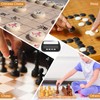 Smallterm Chess Clock, Digital Chess & Game, 3-In-1 Multipurpose Portable