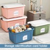 6 Pcs Planner Adhesive Pockets Clear Corner Pockets Sticky Pockets