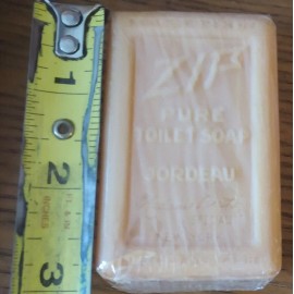 ZIP   ca 1940 Vintage Antique  PURE TOILET SOAP by ZIP Jean Jordeau  - 1 dozen bars