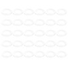 PATIKIL Nylon Flat Washers 18mm ID, 27mm OD, 1mm Thick
