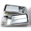 LATCHWELL Chrome Exterior Half Door Handles Pair (Driver and Passenger)