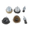 6 Pcs Drill Wire Brush Multi Functional Wire Cup Brush
