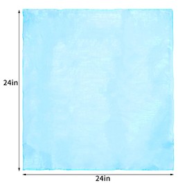 Jmkcoz 9 Pcs Square Juggling Silk Dance Scarves Magic Tricks Performance Props Accessories Movement Scarf Rhythm Band Scarf 24 Inches 9 Colors