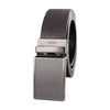 Kenneth Cole Men's Perfect Fit Adjustable Click Belt, Brown Plaque,