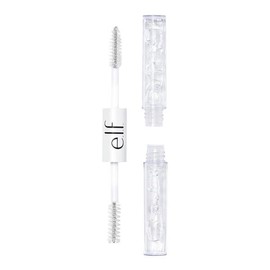 E.L.F. 클리어 브로우 & 래쉬 마스카라, 그루밍된 브로우 & 속눈썹을 위한 양면 브러시러블 클리어 젤, 롱웨어 컨디셔닝 포뮬러, & 크루얼티 프리 E.L.F. Clear Brow & Lash Mascara, Grooming Duo for Brows & Lashes, Dual-Ended Brushable Clear Gel, Longwear Conditioning Formula, & Cruelty Free [Clear]