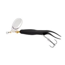 AbuGarcia Salmon Seeker 2.0 125 mm & 130 mm - Fishing Bait (125 mm, Black/Silver)